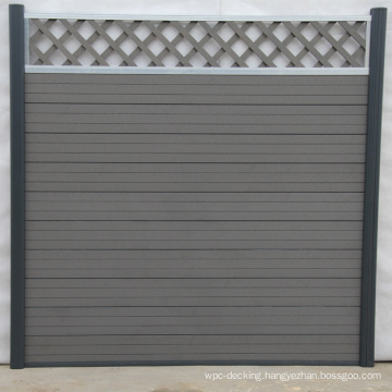 Customized Co-Extrusion WPC Fencing Trellis Garden Fence Panels